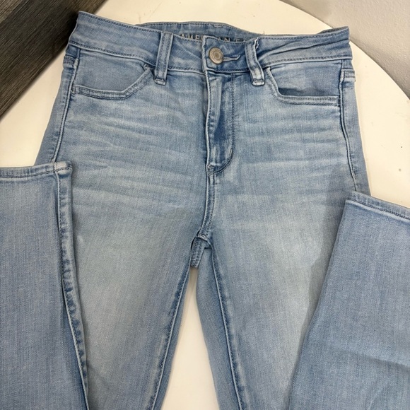 American Eagle Outfitters Blue stretch Skinny Jeans - Picture 6 of 15